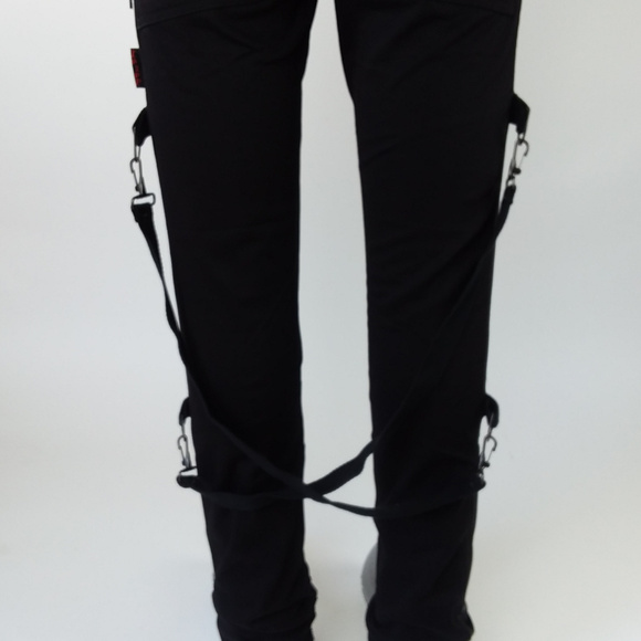 Tripp NYC Men's Bondage Vegan Leather Skinny Pants - Picture 6 of 8